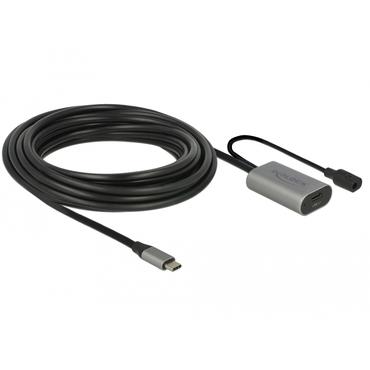 Delock - USB typ C-f&ouml;rl&auml;ngningskabel - 5 m
