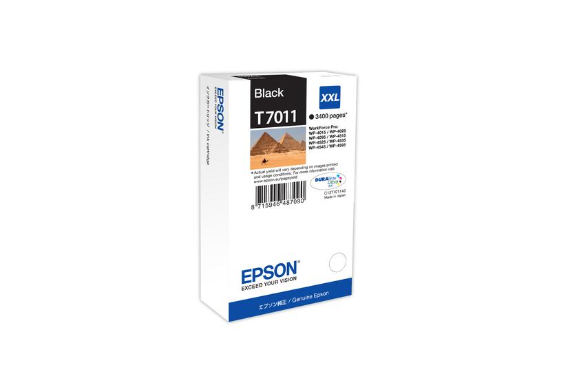 Epson T7011 - XXL-storlek - svart - original - bl&auml;ckpatron