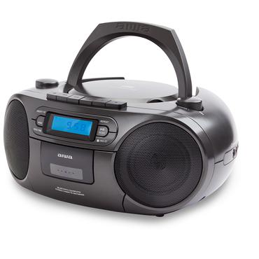Aiwa BBTC-550BK portable stereo system Digital 6 W Black