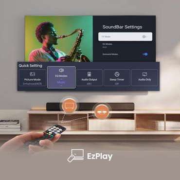 Hisense HS1000 Sort 2.0 kanaler 120 W