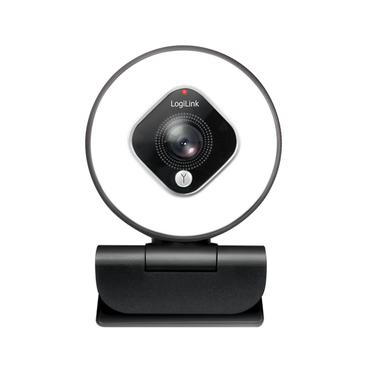 LogiLink UA0384 webcam 2 MP 1920 x 1080 pixel USB 2.0 Sort, Hvid