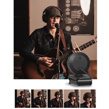 LogiLink UA0384 webcam 2 MP 1920 x 1080 pixel USB 2.0 Sort, Hvid