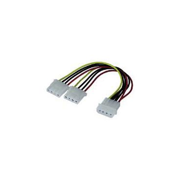 goobay - strømkabel - 4-PIN intern strøm til 4-PIN intern strøm - 15 cm