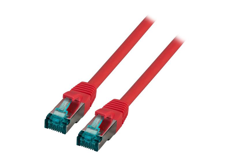 EFB Elektronik MK6001.0,25R netv&aelig;rkskabel R&oslash;d 0,25 m Cat6a S/FTP (S-STP)