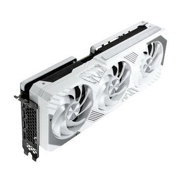 Palit GeForce RTX 4070 Ti GamingPro White OC Grafikkort - 12GB GDDR6X - NVIDIA RTX 4070 Ti - PCI Express 4.0
