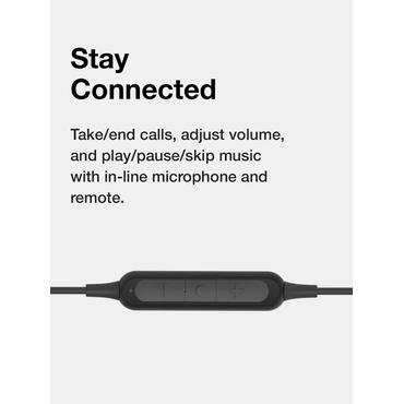 Koss Wireless Headphones KSC35 &Ouml;ronkl&auml;mma, Mikrofon, Svart