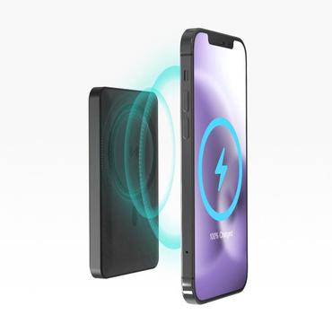 mophie snap+ juice pack mini 5000 mAh Trådløs opladning Sort