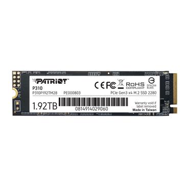 Patriot P310 - 1.92 TB - SSD - PCI Express 3.0 x4 (NVMe)