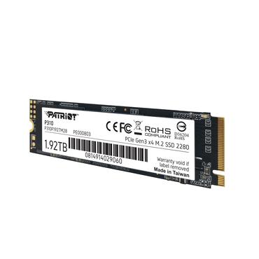 Patriot P310 - 1.92 TB - SSD - PCI Express 3.0 x4 (NVMe)