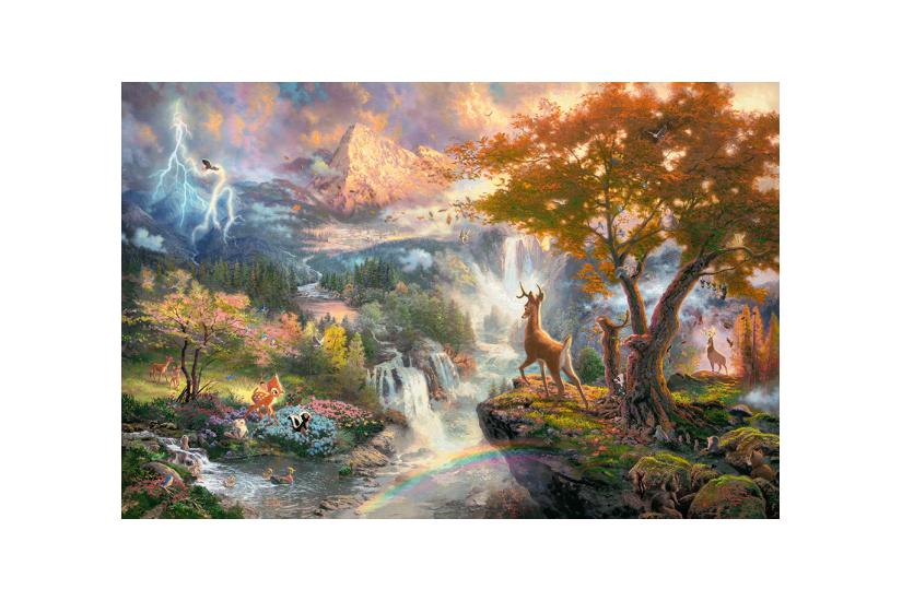 Schmidt Games Puzzle Thomas Kinkade: Disney Bambi