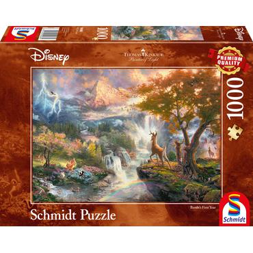 Schmidt Games Puzzle Thomas Kinkade: Disney Bambi