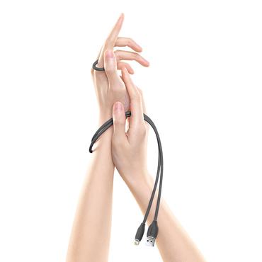 Baseus Jelly 1,2 m Sort