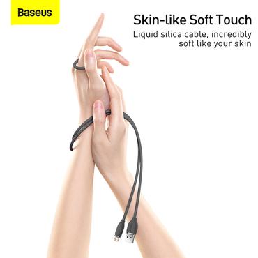 Baseus Jelly 1,2 m Sort