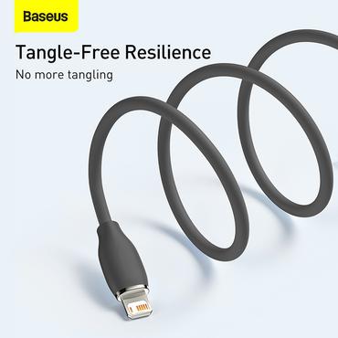 Baseus Jelly 1,2 m Sort