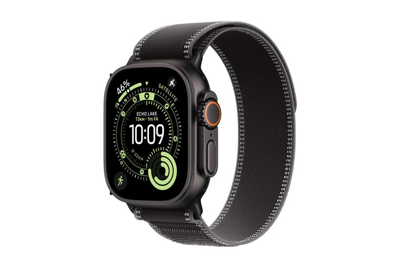 Apple Watch Ultra 3 OLED 49 mm Digital 422 x 514 pixel Berøringsskærm 5G Sort Wi-Fi GPS (satellit)
