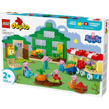 LEGO Świnka Peppa 10461 Ogród i szklarnia Dziadka Świnki