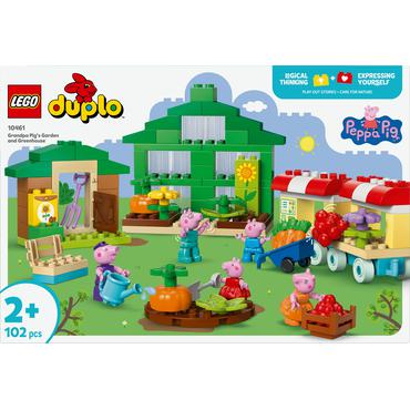 LEGO Świnka Peppa 10461 Ogród i szklarnia Dziadka Świnki