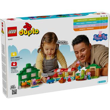 LEGO Świnka Peppa 10461 Ogród i szklarnia Dziadka Świnki