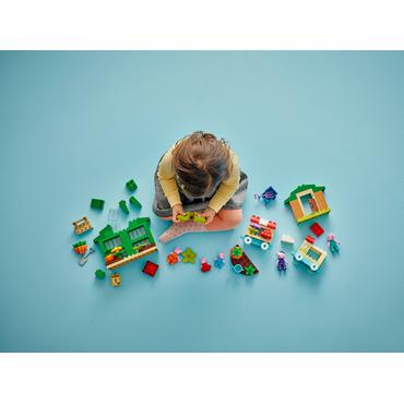 LEGO Świnka Peppa 10461 Ogród i szklarnia Dziadka Świnki