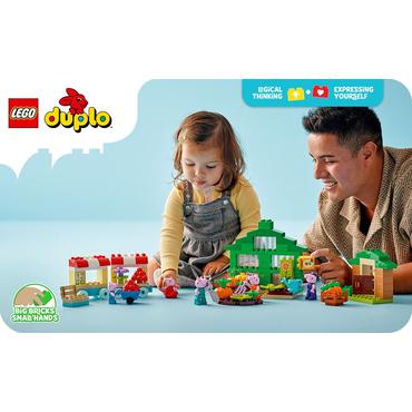 LEGO Świnka Peppa 10461 Ogród i szklarnia Dziadka Świnki