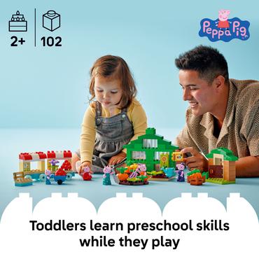 LEGO Świnka Peppa 10461 Ogród i szklarnia Dziadka Świnki