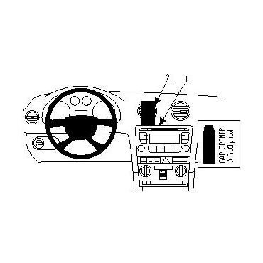 Brodit ProClip - monteringsbeslag til køretøjer