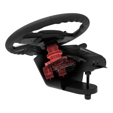 HORI Force Feedback Truck Control System - sæt med rat, pedaler og håndtag til gearskifte - kablet