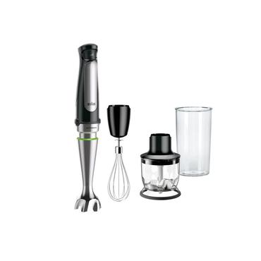 Braun MQ 7025X 0.6 L Immersion blender 1000 W Black, Stainless steel