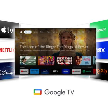 THOMSON 55” UHD GOOGLE SMART TV SIDE STAND