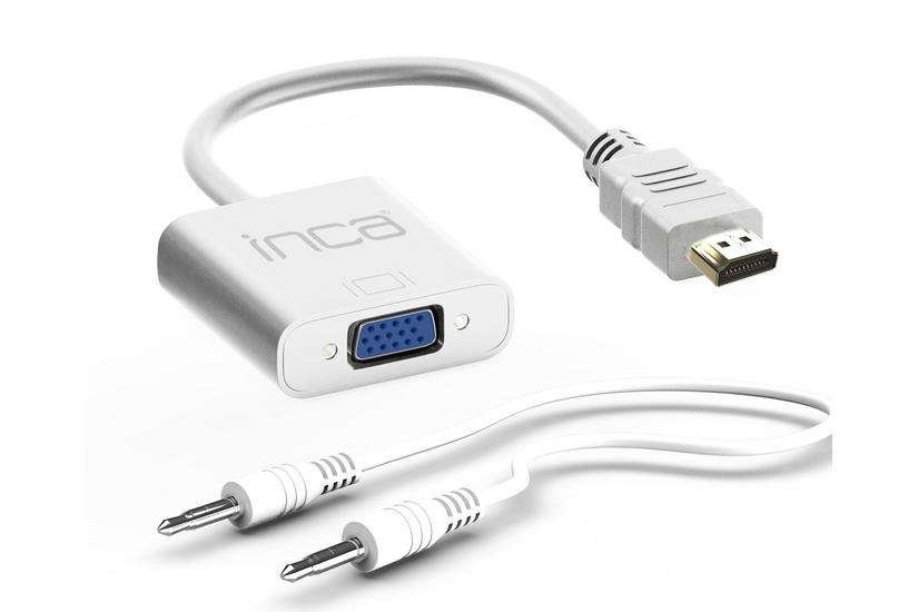 INCA Adapter IHTVJ-7   HDMI > VGA St. + USB Audio 1080p