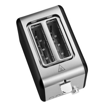 Concept TE2050 2 skive(r) 950 W Sort, Rustfrit stål