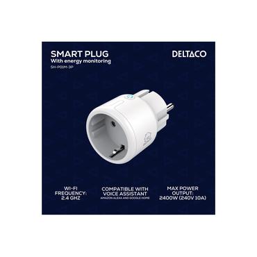 DELTACO SH-P01M - smart stik - 802.11b/g/n (pakke med 3)