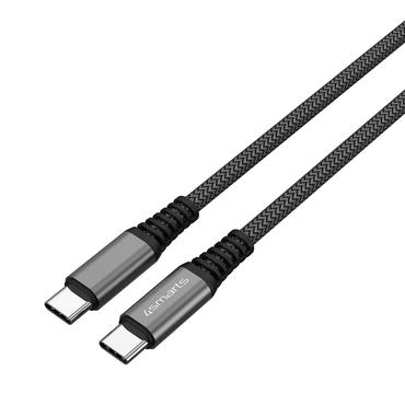 4smarts PremiumCord - USB typ C-kabel - 24 pin USB-C till 24 pin USB-C - 1.5 m