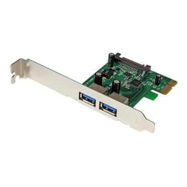 StarTech.com 2 Port PCI Express (PCIe) SuperSpeed USB 3.0 Card Adapter with UASP