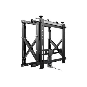 Multibrackets M Public Video Wall Mount Glide HD konsol - f&ouml;r platt panel - svart