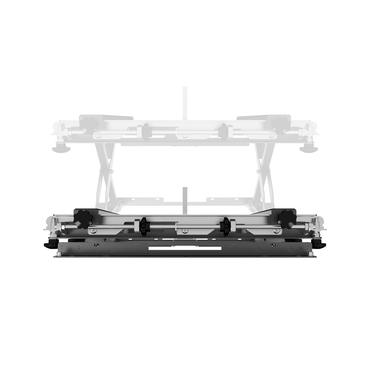 Multibrackets M Public Video Wall Mount Glide HD konsol - f&ouml;r platt panel - svart