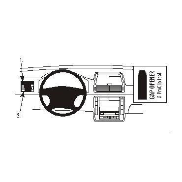 Brodit ProClip - monteringsbeslag til køretøjer