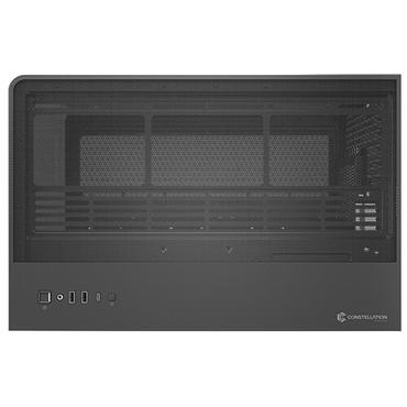 Antec C8 Curve Wood, Full Tower, PC, Sort, Transparent, Tr&aelig;, ATX, ITX, Glas, Plast, St&aring;l, Tr&aelig;, 17,5 cm