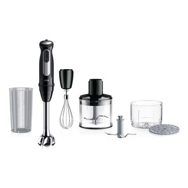 Braun MultiQuick 5 MQ55.254MBK 0,5 L Nedsænkning blender 1000 W Sort, Rustfrit stål
