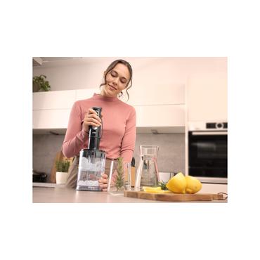 Braun MultiQuick 5 MQ55.254MBK 0,5 L Nedsænkning blender 1000 W Sort, Rustfrit stål