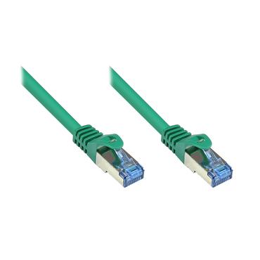 Alcasa Cat6a 1.5m netv&aelig;rkskabel Gr&oslash;n 1,5 m S/FTP (S-STP)