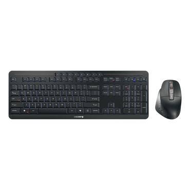 CHERRY Stream desktop ultimate tastatur Mus inkluderet Hjemme/kontor USB + RF Wireless + Bluetooth QWERTY Engelsk Sort