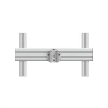 SMS X H Unislide monteringskomponent - för LCD-display - silver