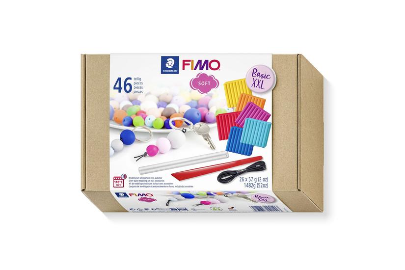 Modeller Fimo&reg; Soft Basis XXL 26x57g m/v&aelig;rkt&oslash;j (46)