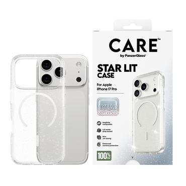 PanzerGlass CARE&trade; by &reg; Urban Explorer Case Star Lit m. Hvid MagSafe iPhone 17 Pro