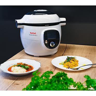 Tefal CY851130 multi komfur 6 L Krom, Hvid