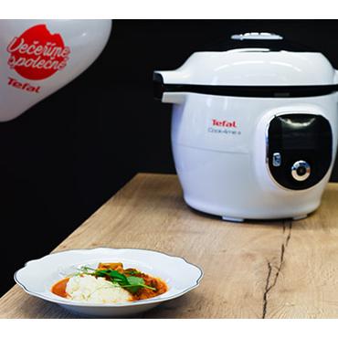 Tefal CY851130 multi komfur 6 L Krom, Hvid