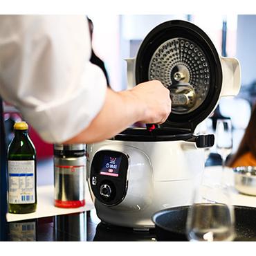 Tefal CY851130 multi komfur 6 L Krom, Hvid