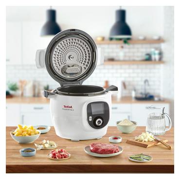 Tefal CY851130 multi komfur 6 L Krom, Hvid