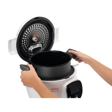 Tefal CY851130 multi komfur 6 L Krom, Hvid
